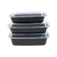 thumbnail image 2 of Caja de comida redonda desechable de estilo americano, caja rectangular para llevar, tapa de arroz rápida de calidad alimentaria, entrega incluida, 2 of 5