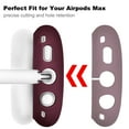 thumbnail image 3 of Case for Airpods Max Headphones, Silicone Cover for Apple Airpod Max,Accessories Cases (Burgundy), 3 of 8