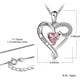 thumbnail image 2 of Mother's Birthday Gift I Love You Mom S925 Sterling Silver Heart Pendant Necklace, 2 of 4