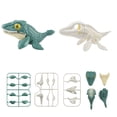 thumbnail image 2 of Bloques de construcción de juguete HUOGUO, modelo de dinosaurio, DIY para niños, 2 of 5