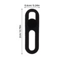 thumbnail image 2 of unbranded 4Ud Cubierta Deslizante Ultrafina Para Cámara De Teléfono En Color Negro Con Adhesivo Reutilizable, 2 of 8