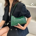 thumbnail image 6 of Meitianfacai Women's Shoulder Bag Crossbody Purse, 9.64x6.88x2.55in PU Leather Casual Handbag for Work Dating Travel Shopping, Adjustable Strap Messenger Bag（Green）, 6 of 6