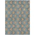 thumbnail image 2 of Addison Rugs Chantille Indoor/Outdoor Transitional Geometric Teal Machine Washable Rectangle Rug, 10' x 14', 2 of 8