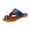 Dark Blue, variant on Summer Savings ! WJSXC Womens Sandals,Shoes for Women,Fashion Minimalist Flat Thong Toe Ring Wide Fit Sandals Black 42