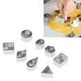 thumbnail image 1 of Juego de cortadores de Acero inoxidable ANGGREK 24 piezas Moldes de corte de alimentos, 1 of 8
