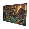 thumbnail image 3 of 16x24 inchHorse'S Billiards Time Decorative Painting&nbsp;Poster,Man Cave,Billiards Hall,Rustic Tavern Wall Decor Paintings Canvas,Exquisite Horse'S Billiards Time Modern Style Canvas Prints Gift, 3 of 6