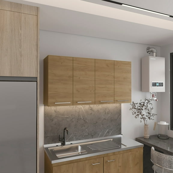 120 Wall Cabinet for Kitchen, Dishes Cabinet