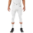 thumbnail image 2 of Pantalones de fútbol Under Armour Gameday Armour para adultos, color blanco, 2 of 4