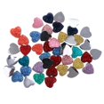 thumbnail image 1 of 50 XRhinestones Heart Flatback Appliques Botones de decoración Manualidades de bricolaje, 1 of 8