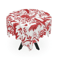 thumbnail image 4 of Red and White Chinoiserie Table Cloth | Stunning Patterns&nbsp;, 4 of 4