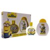 Minions by Air-Val International for Kids - 2 Pc Gift Set 3.4oz EDT Spray, 10.2oz Shower Gel & Shampoo