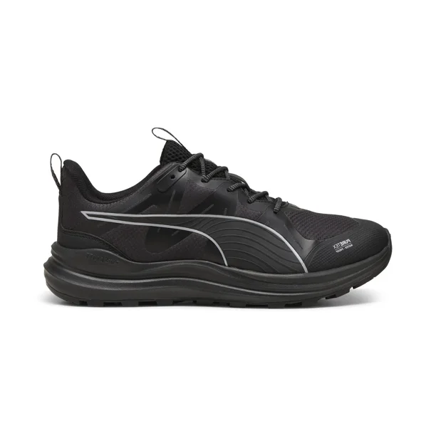 PU & MA Reflect Lite Trail PTX 31009501 Mens Black Athletic Running Shoes