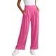 thumbnail image 1 of Pincandy Women's Casual High Waist Wide Leg Joggers - Solid Color with Pockets, Loose Fit for Jogging & Daily Wear, 1 of 5