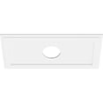 thumbnail image 2 of Ekena Millwork Rectangle Architectural Grade PVC Ceiling Medallion, 2 of 11