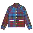 thumbnail image 4 of Jackets for Women Winter Coat Jackets Flannel Stand Collar Jacket(Anderson Clan Tartan,Size:S-4XL), 4 of 7