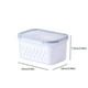 thumbnail image 3 of Contenedores Grandes para Almacenar Frutas y Verduras En El Refrigerador con Colador y Tapa - Organizadores Herméticos para Frutas y Verduras, Sin Bpa, Ahorran Espacio, 3 of 6