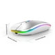 thumbnail image 5 of Tholdsy Ratón inalámbrico con RGB, compatible con Bluetooth, modo dual, silencioso, de 500 mAh, dispositivo señalador, accesorios Videojuegos y accesorios Negro, 5 of 6