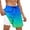 Sky Blue, variant on XFeng Men's 2 in 1 Swim Trunks, Print Board Shorts with Compression Liner, Quick Dry Beach Swim Shorts with Pockets
