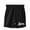 Black, variant on Edvintorg 1-10 Years Shorts for Teen Girls Fashion Letter Printed Elastic Waist Summer Casual Shorts with Pocket