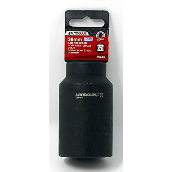 Autocraft Axle Nut Socket Automotive Specialty Parts, 38mm