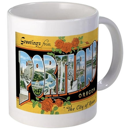 CafePress - Portland Oregon OR Mug - Unique Coffee Mug, Coffee Cup