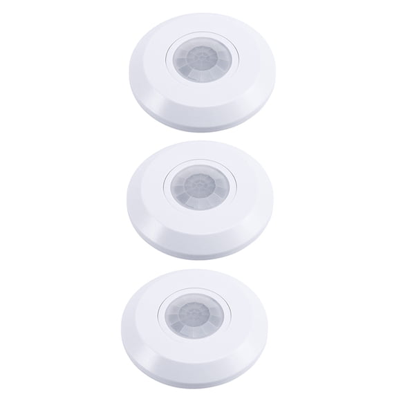 3X 110-220V Ceiling PIR Motion Sensor Light Switch Adjust Time Delay Light Switch 800W Ultra Slim Infrared Induction