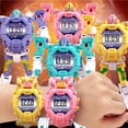 thumbnail image 2 of Niños Niños Moda Lindo Dibujos Animados Transformers Robot Reloj De Pulsera Electrónico Juguete Para Regalo Educativo sonducket FN003369-00, 2 of 4