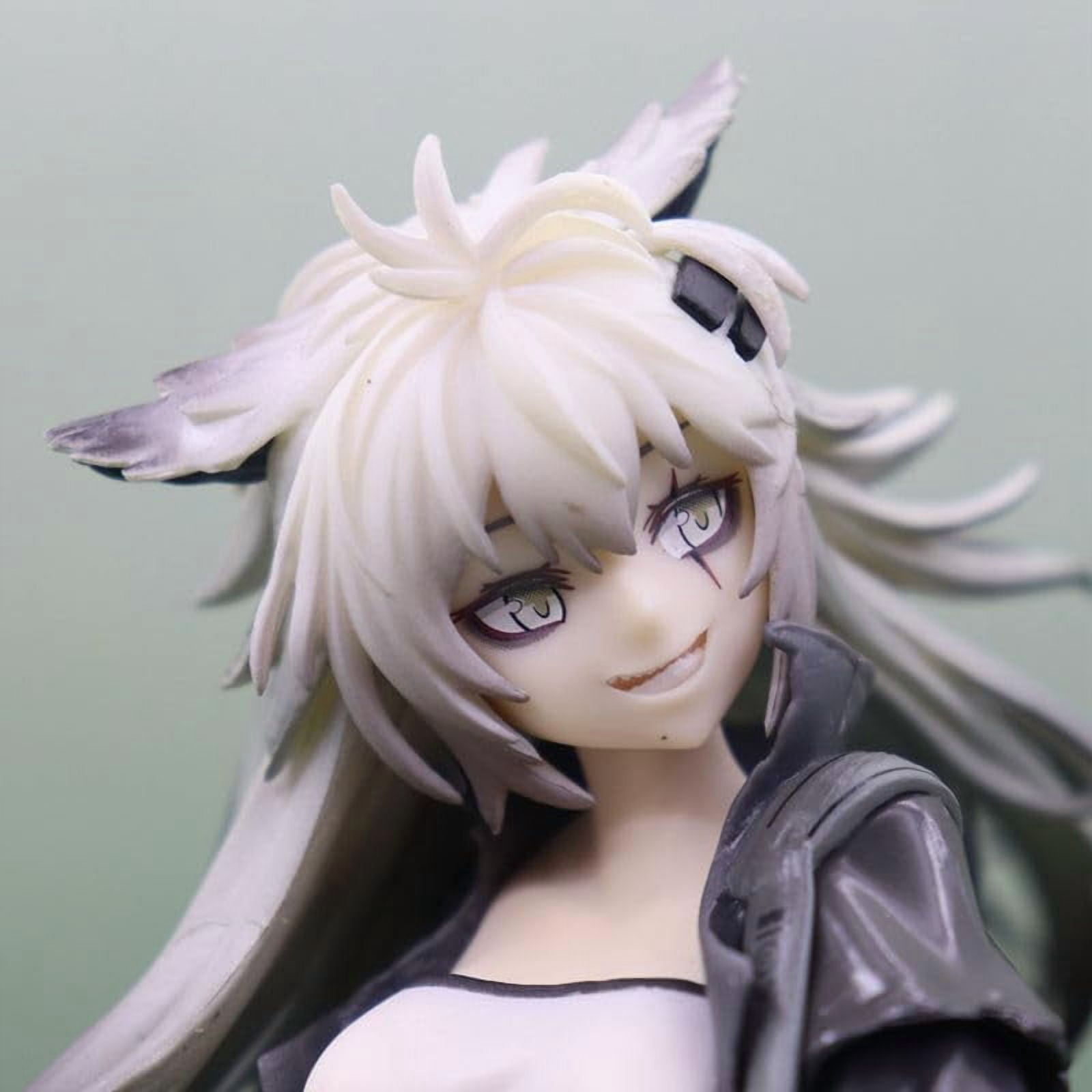 Lappland Figure Holding Swords Lappland Action Figures 24cm/9.4inch Handmade Anime Character Statue Model Decoration Gifts