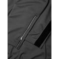 thumbnail image 5 of Hat and Beyond Mens Premium Stripe Track Pants Slim Fit Two-Tone Jogger Pants, 5 of 6