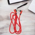 thumbnail image 4 of unbranded Cable De Carga USB Tipo C Rojo Con En Ángulo De 90 Y Resistencia Ultra Duradera Para Teléfonos, 4 of 8