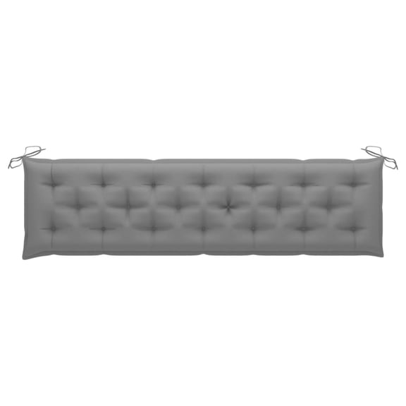 Casafoyer Garden Bench Cushion Gray 78.7"x19.7"x2.8" Fabric