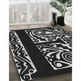 thumbnail image 3 of Ahgly Company Machine Washable Indoor Rectangle Transitional Dark Goldray Area Rugs, 3' x 5', 3 of 7
