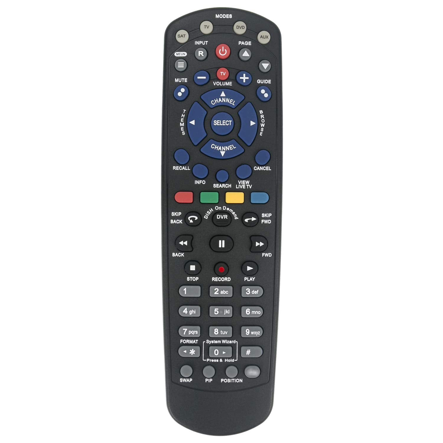 New Universal IR Remote Control for Dish 20.1 Network Dish-Network IR Satellite Receiver Device ...