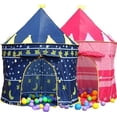 thumbnail image 5 of Cubierta Exterior Yotijar Kids Playhouse Castillo de Princesa Rosada, 5 of 5