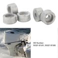 thumbnail image 4 of 5 Pcs Marine Round Zinc Anode 55321 87J01 Oxidation Resistant Zinc Anode Block Replacement for Suzuki Outboard Motor 4T, 4 of 5