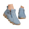 thumbnail image 3 of NOKIO Women's Ankle B𝗈𝗈𝑡𝑠 Comfortable Anti-S𝗅ip Shoes Fashion Side Zipper Short B𝗈𝗈𝑡𝑠 Chukka B𝗈𝗈𝑡𝑠 Casual utdoor Walking Shoes for Driving Running Work, 3 of 9