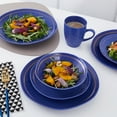 thumbnail image 7 of Stone + Lain Clara Porcelain Collection Dinnerware Set, 32-Piece Service for 8, Blue, 7 of 7