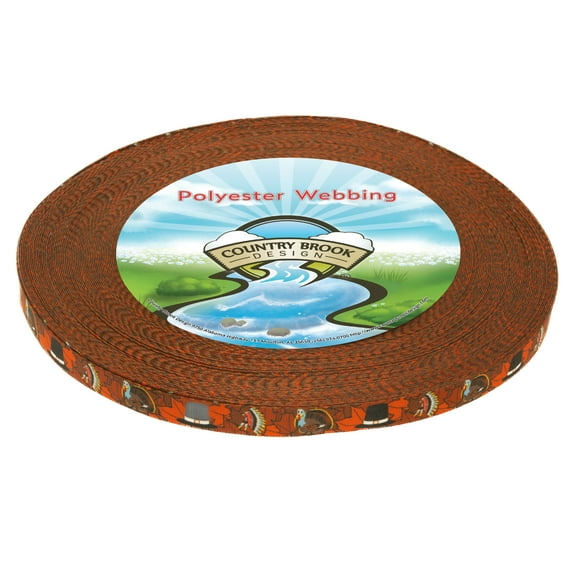 Country Brook Design® Thanksgiving Tradition Lite Tape (1/2 Inch, 50 Yards)