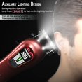 thumbnail image 3 of TCMKY Cortapelos para hombres Cortapelos profesional para hombres Cortapelos de peluquero inalámbricos y con cable para corte y aseo del cabello. Kit de recortador de pelo recargable para el hogar (ro, 3 of 5