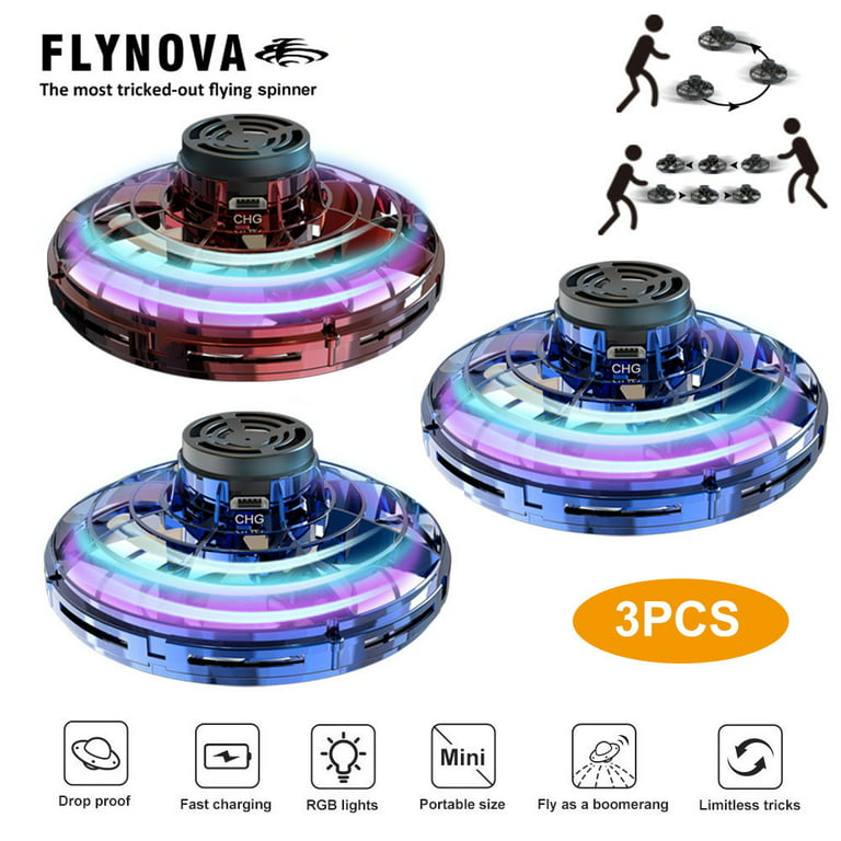 Flynova Flying Spinner UFO Fingertip Upgrade Flight Gyro Flying