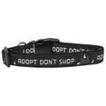 thumbnail image 4 of Pet Dog  Cat Nylon Collar or Leash, "Adopt Don't Shop", 4 of 4