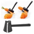 thumbnail image 1 of Dvkptbk Spiral Cutter Rotary Funnel Flower Cutter Funnel Wire Planer Flower Curler Wire Cutter Kitchen Essentials, 1 of 9