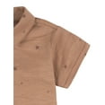 thumbnail image 3 of Modern Moments by Gerber Baby Boy Organic Johnny Collar Top, Sizes 0/3 Months - 24 Months, 3 of 7