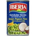 thumbnail image 2 of Iberia Premium Green Pigeon Peas with Coconut Milk 15 oz, 2 of 6