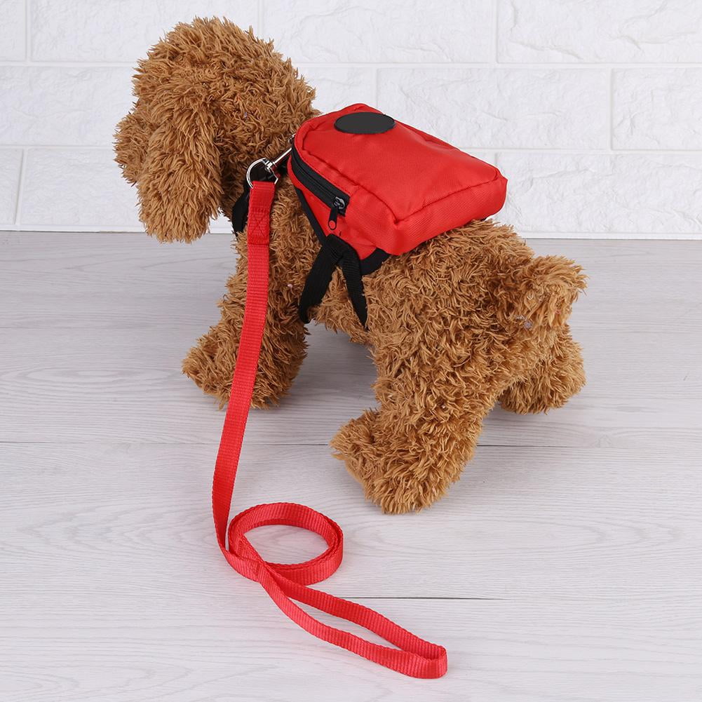 plush dog backpack