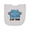 AC-Heather Grey, variant on Inktastic Drag Racing is My Thing with Flags Newborn Bib