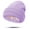 A, variant on Satin-Lined Winter Hat for Women - Warm Knitted Beanie for Protective Hairstyles, Soft Stretchy Unisex Acrylic Woolen Cap
