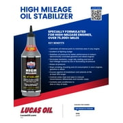 Lucas Oil Products High Mileage Oil Stablizer (1 qt.)