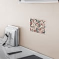 thumbnail image 6 of Dailycode Light Switch Plate Covers 3 Gang Wall Plate Plastics Outlet Covers for Kitchen Home Office Decor Vintage Pink Roses and Leaves, 6 of 8
