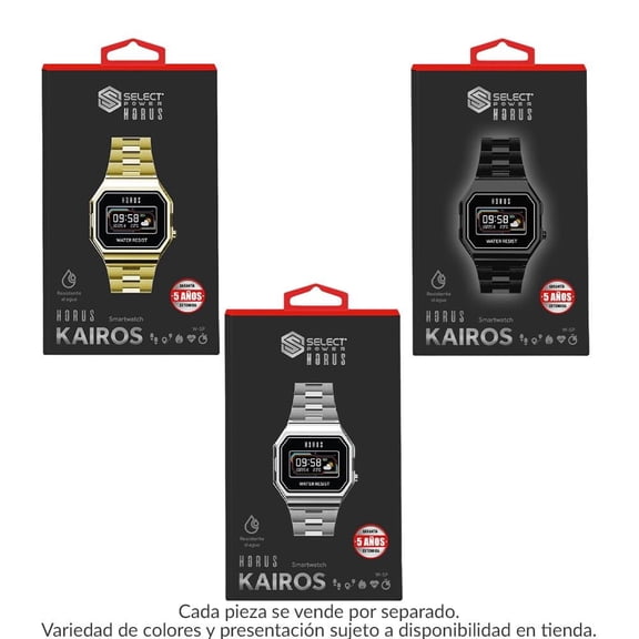 Reloj Inteligente Select Power Horus Kairos W-SP Varios Modelos 1 pza